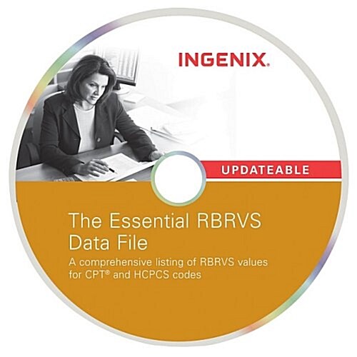 The Essential RBRVS Data File 2009 (CD-ROM, Updated)