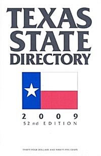 Texas State Directory 2009 (Paperback, 52th)