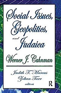 Social Issues, Geopolitics, and Judaica (Paperback)