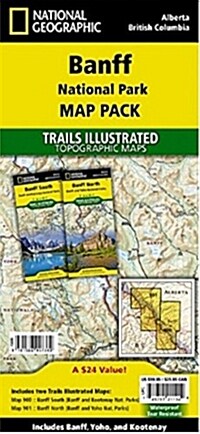 Banff National Park [Map Pack Bundle] (Folded)