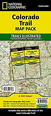 Colorado Trail [Map Pack Bundle] (Folded)