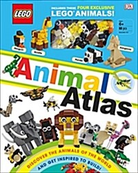 [중고] Lego Animal Atlas: Discover the Animals of the World [With Toy] (Hardcover)