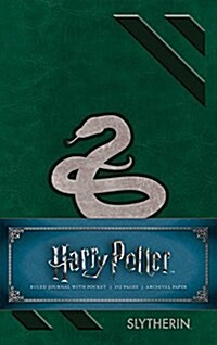 Harry Potter: Slytherin Ruled Pocket Journal (Hardcover)