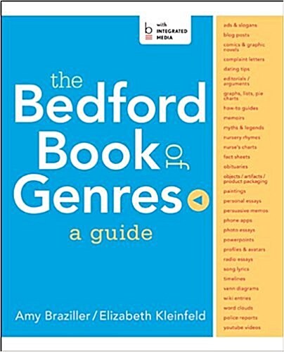 The Bedford Book of Genres: A Guide and Reader (Paperback, 2)