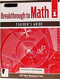 Breakthrough to Math (Paperback, Teachers Guide)