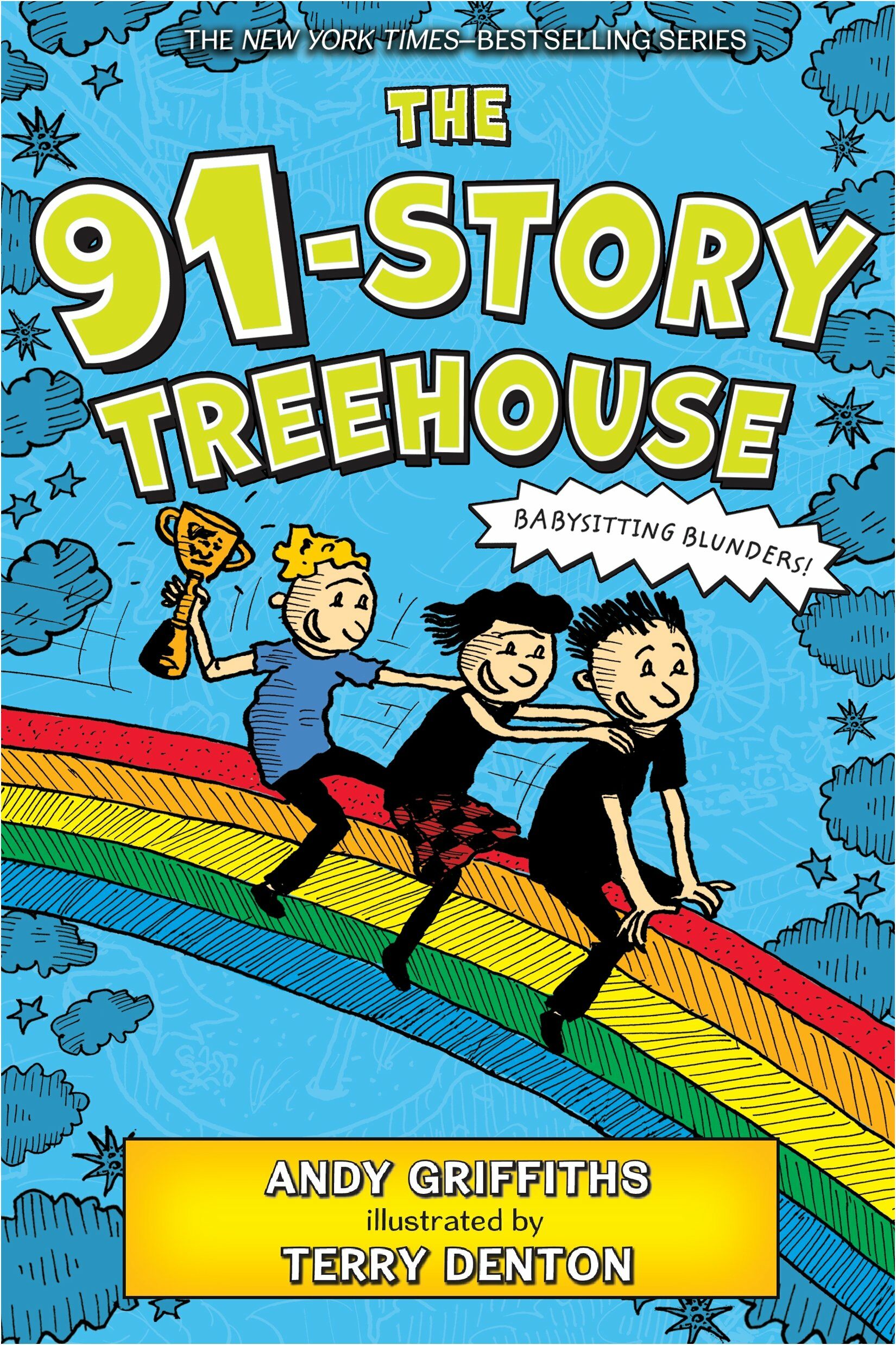 [중고] The 91-Story Treehouse: Babysitting Blunders! (Hardcover)