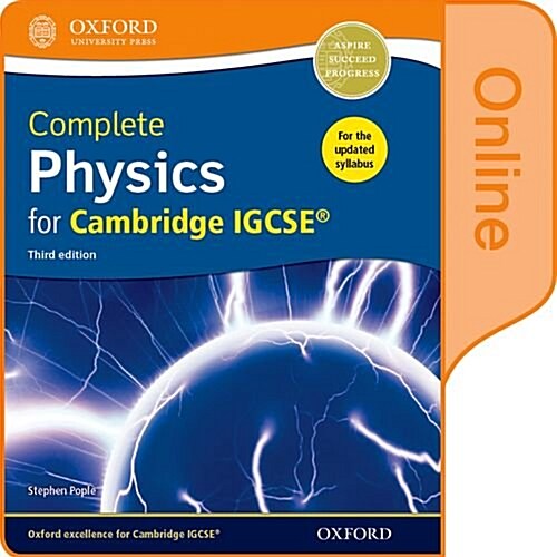 Complete Physics for Cambridge IGCSE (R) Online Student Book : Third Edition (Digital product license key, 3 Revised edition)