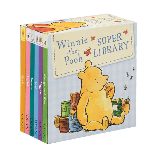 위니 더 푸 : Winnie-the-Pooh Super Library 6종 Box set (Boardbook 6권, 영국판)