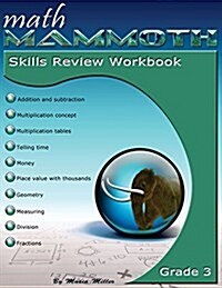 Math Mammoth Grade 3 Skills Review Workbook (Paperback)