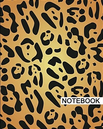 Notebook: 8 x 10, For Writing, Journaling, & Notes, 100 Pages, Animal Hides-10, [Classic Notebook] (Paperback)