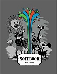Notebook: Cartoons: Pocket Notebook Journal Diary, 120 Pages, 8.5 X 11 (Notebook Lined, Blank No Lined) (Paperback)