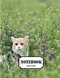 Notebook: Cat: Pocket Notebook Journal Diary, 120 Pages, 8.5 X 11 (Notebook Lined, Blank No Lined) (Paperback)