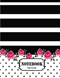 Notebook: Strip N Dot: Pocket Notebook Journal Diary, 120 Pages, 8.5 X 11 (Notebook Lined, Blank No Lined) (Paperback)