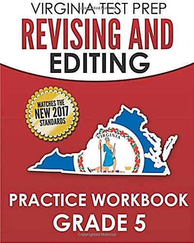 Virginia Test Prep Revising and Editing Practice Workbook Grade 5: Preparation for the Sol Writing Test (Paperback)