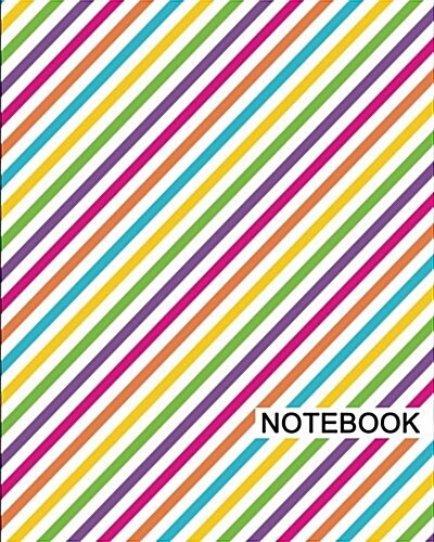 Notebook: 8 x 10, For Writing, Journaling, & Notes, 100 Pages, Mixed (3), [Classic Notebook] (Paperback)