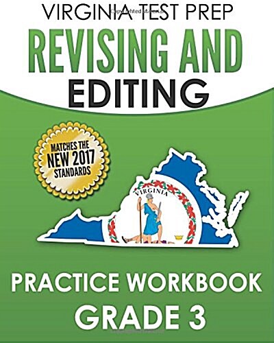 Virginia Test Prep Revising and Editing Practice Workbook Grade 3: Preparation for the Sol Writing Test (Paperback)