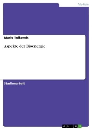 Aspekte Der Bioenergie (Paperback)