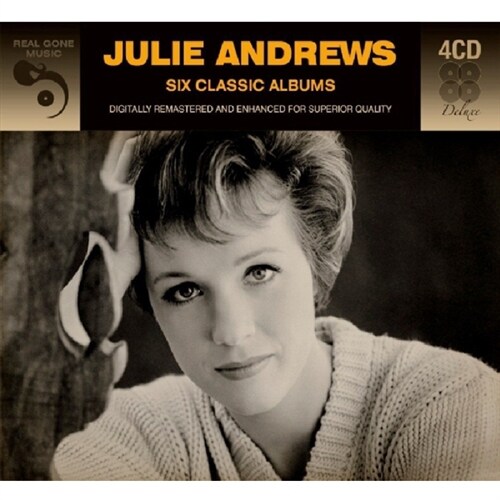 [수입] Julie Andrews - Six Classic Albums [4CD][디지팩][디지털 리마스터드]