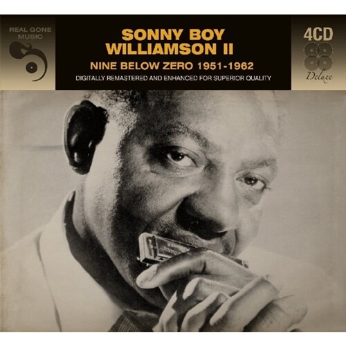 [수입] Sonny Boy Williamson II - Nine Below Zero 1951-1962 [4CD][디지팩][디지털 리마스터드]