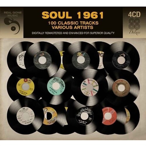 [수입] Soul 1961 [4CD][디지팩][디지털 리마스터드]