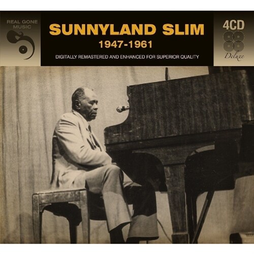 [수입] Sunnyland Slim - 1947-1961 (디지팩)[4CD][디지털 리마스터드]