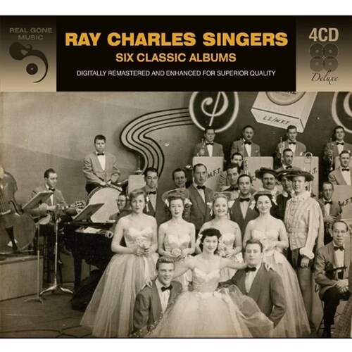 [수입] Ray Charles Singers - Six Classic Albums (디지팩)[4CD][디지털 리마스터드]