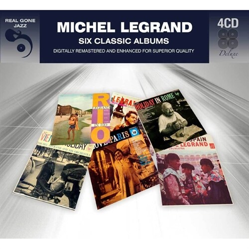 [수입] Michel Legrand - Six Classic Albums (디지팩)[4CD][디지털 리마스터드]