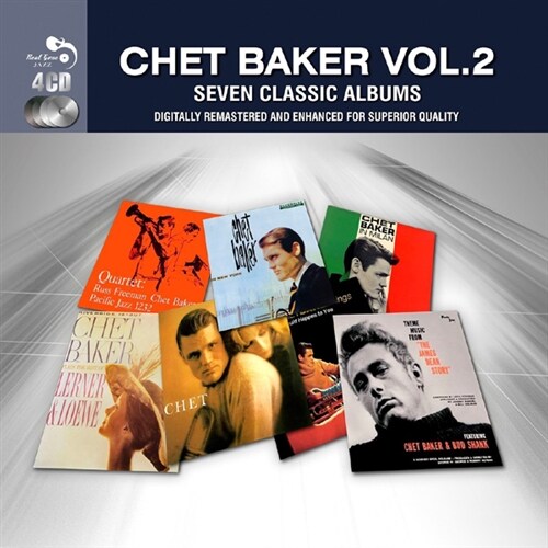 [수입] Chet Baker - Seven Classic Albums Vol.2 (디지팩)[4CD][디지털 리마스터드]