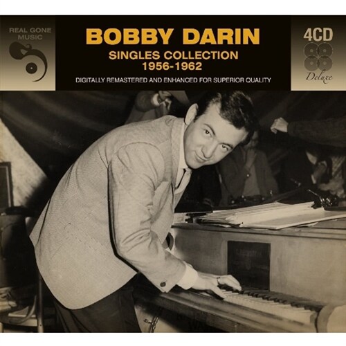 [수입] Bobby Darin - Singles Collection 1956-1962 (디지팩)[4CD][디지털 리마스터드]