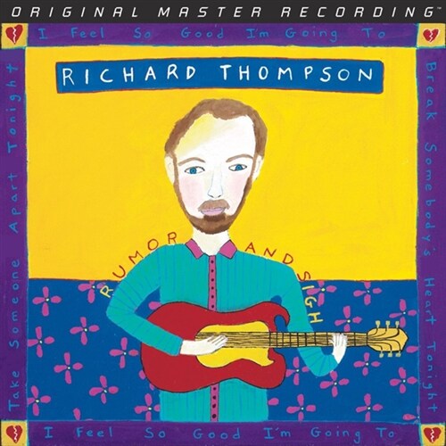 [수입] Richard Thompson - Rumor And Sigh (Original Master Tapes)[180g 2LP]