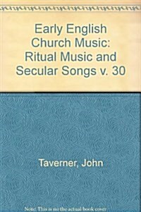 Early English Church Music (Paperback)