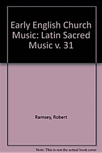 Early English Church Music (Paperback)
