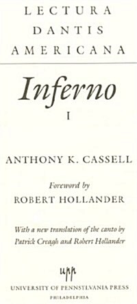 Lectura Dantis Americana: Inferno I (Hardcover)