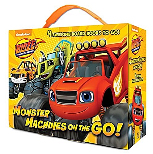 Monster Machines on the Go! (Blaze and the Monster Machines): 4 Board Books (Board Books)
