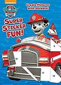 Paw Patrol Super Sticker Fun! (Paw Patrol) (Paperback)