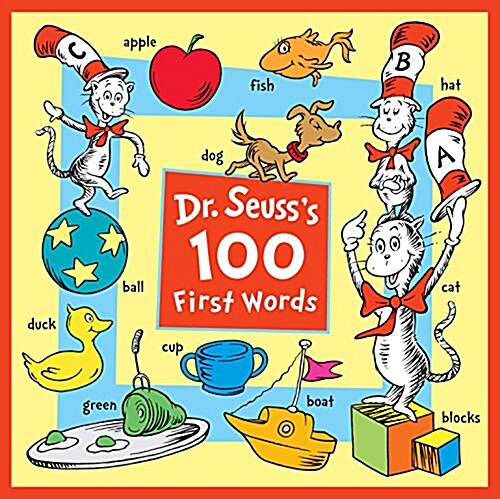 [중고] Dr. Seuss‘s 100 First Words (Board Books)