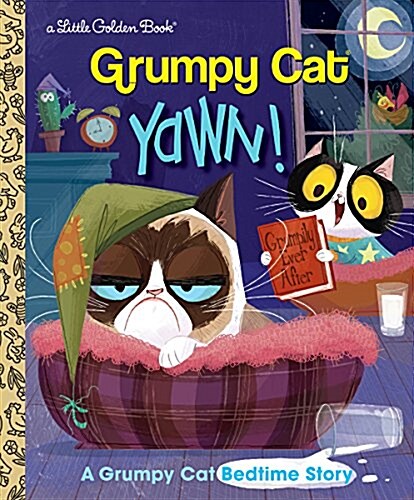 Yawn! a Grumpy Cat Bedtime Story (Grumpy Cat) (Hardcover)