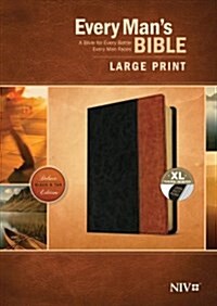 Every Mans Bible NIV, Large Print, Tutone (Imitation Leather)