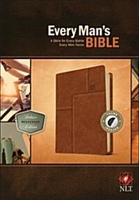Every Mans Bible NLT, Deluxe Messenger Edition (Imitation Leather)