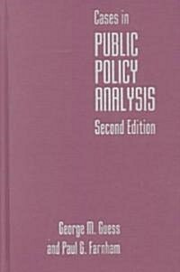 Cases in Public Policy Analysis (Hardcover, 2nd)