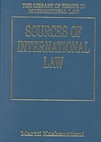 Sources of International Law (Hardcover)