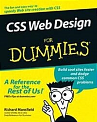 CSS Web Design for Dummies (Paperback)