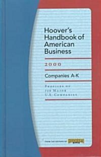 Hoovers Handbook of American Business 2000 (Hardcover)