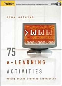 75 e-learning Activities (Hardcover, CD-ROM)