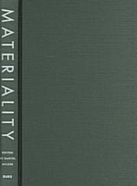 Materiality (Hardcover)