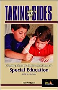 Taking Sides: Clashing Views on Controversial Issues in Special Education (Paperback, 2, Revised)