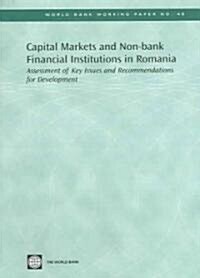 Capital Markets And Non-bank Financial Institutions In Romania (Paperback)