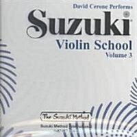 Suzuki Violin School, Vol 3 (Audio CD)