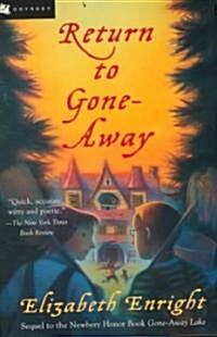 [중고] Return to Gone-Away (Paperback)