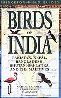 Birds of India, Pakistan, Nepal, Bangladesh, Bhutan, Sri Lanka, and the Maldives (Paperback)